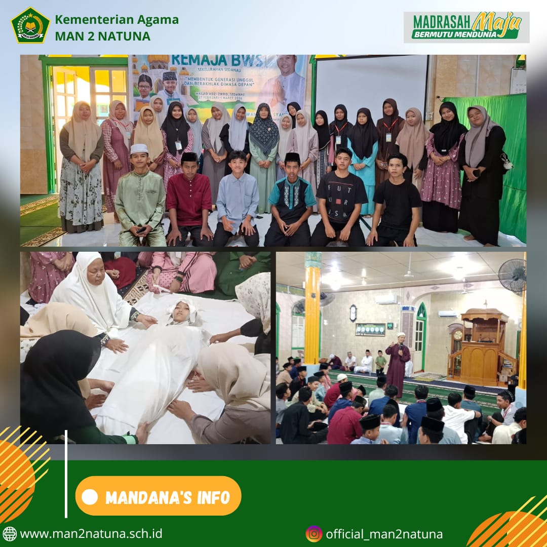 Gembleng Iman di Ramadhan, Siswa MAN 2 Natuna Ikuti Pesantren Kilat